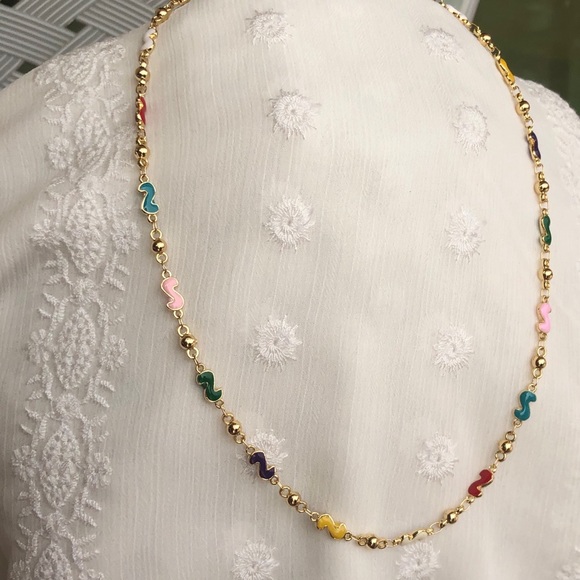 Multicolored jewelry set - Picture 3 of 9